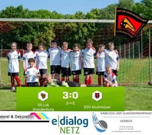Derbysieg gegen den ESV Kirchmöser! 🔴⚫🚂