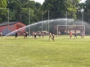 Klingt nach einem perfekten Sommertraining ☀️⚽💦